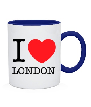 Чашка I love London