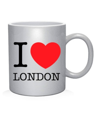 Чашка арт I love London