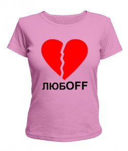 Женская футболка Luboff