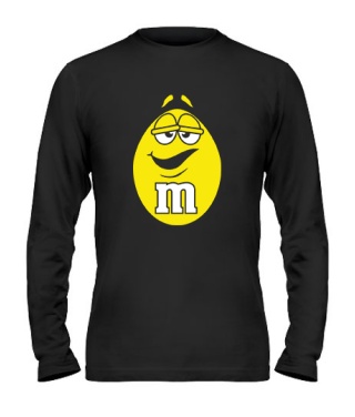 Мужской лонгслив M&Ms