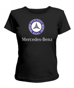 Женская футболка Mercedes-benz