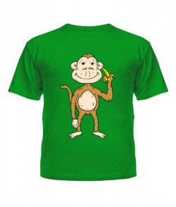 Дитяча футболка Мавпа та банан