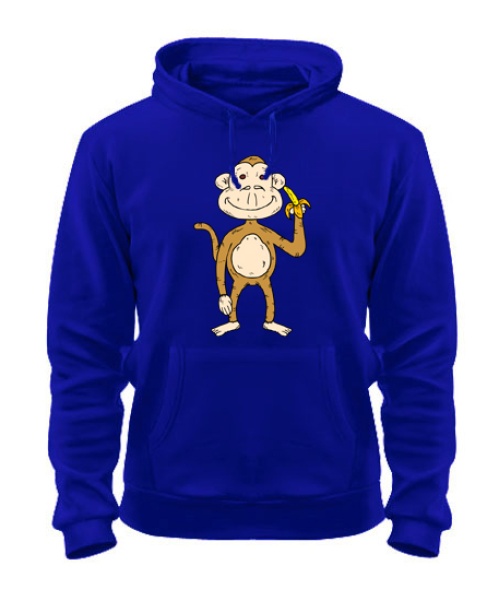 Толстовка-худі Мавпа та банан