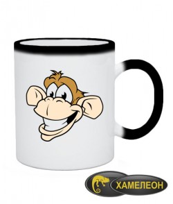 Чашка хамелеон Мавпа №2
