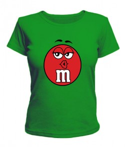 Женская футболка M&Ms