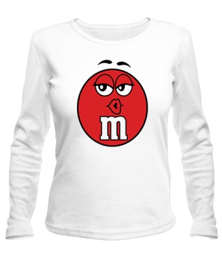 Женский лонгслив M&M's