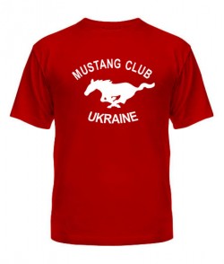 Мужская Футболка Mustang Club Ukraine
