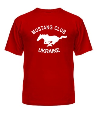 Мужская Футболка Mustang Club Ukraine