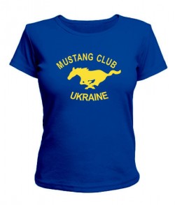 Жіноча футболка Mustang Club Ukraine