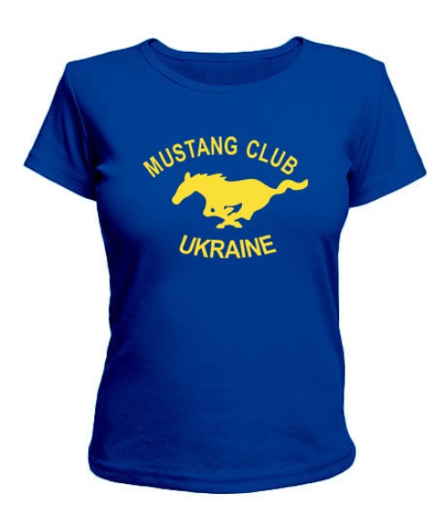 Женская футболка Mustang Club Ukraine