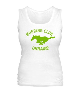 Женская майка Mustang Club Ukraine