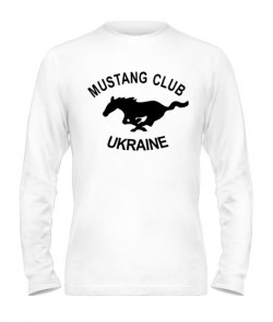 Мужской Лонгслив Mustang Club Ukraine