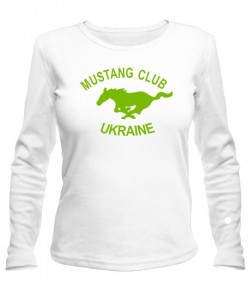 Женский лонгслив Mustang Club Ukraine