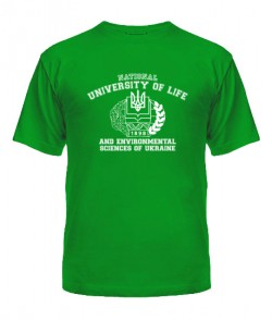 Чоловіча футболка Універ. біоресурсів і природокор