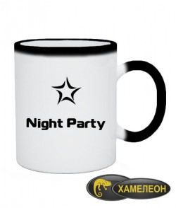 Чашка хамелеон Night party