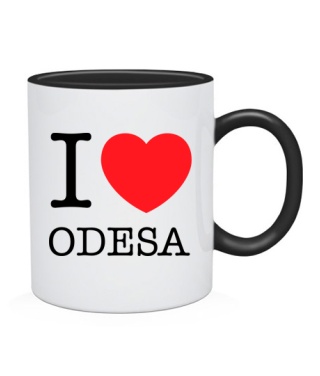 Чашка I love Odesa