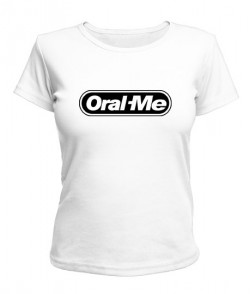 Женская футболка Oral-Me