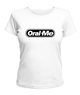 Жіноча футболка Oral-Me