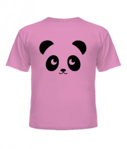 Дитяча футболка Панда-хіпстер