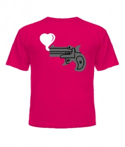 Дитяча футболка Пістолет кохання