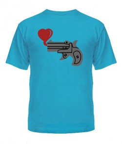 Чоловіча футболка Пістолет кохання