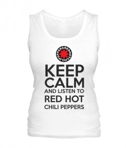 Женская майка Red Hot Chili Peppers Вариант №4