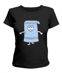 Жіноча футболка Стівен Рушник-Південний Парк