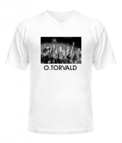Чоловіча футболка з V-подібним вирізом O.Torvald №3