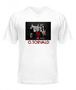 Чоловіча футболка з V-подібним вирізом O.Torvald №4