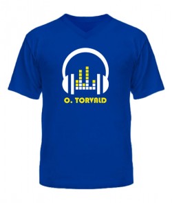 Чоловіча футболка з V-подібним вирізом O.Torvald №7