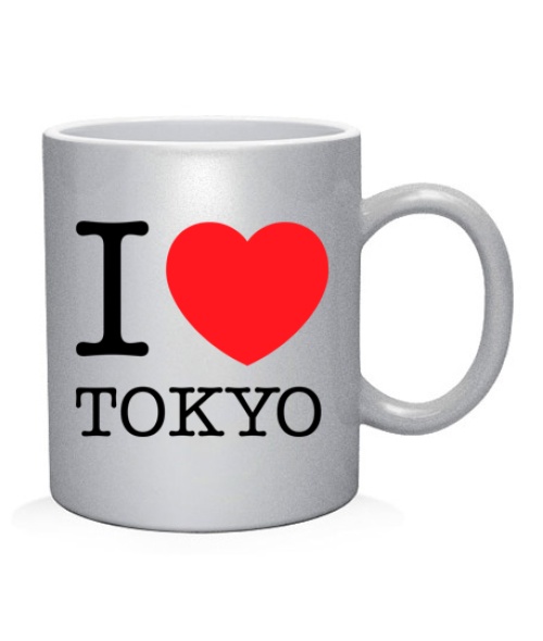 Чашка арт I love Tokyo