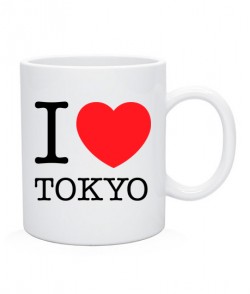 Чашка I love Tokyo
