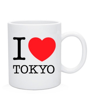 Чашка I love Tokyo