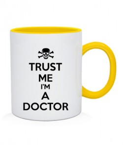 Чашка Trust me I'm a doctor