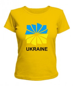 Женская футболка Украина
