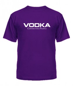Чоловіча футболка VODKA - Connecting People