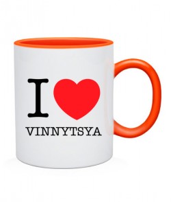 Чашка I love Vinnytsy