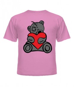 Дитяча футболка Закоханий ведмедик