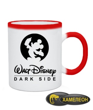 Чашка хамелеон Walt Disney-dark side!