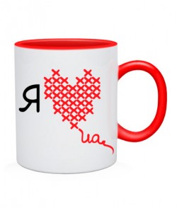 Чашка Я люблю UA