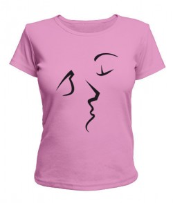 Женская футболка Закохані
