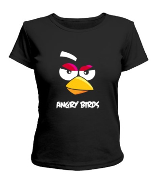 Жіноча футболка Angry Birds Варіант 5