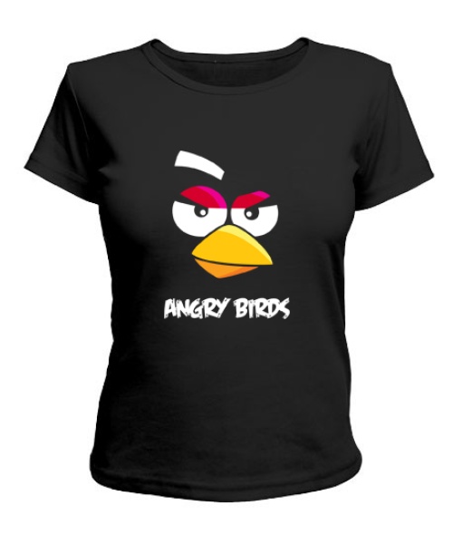 Жіноча футболка Angry Birds Варіант 5