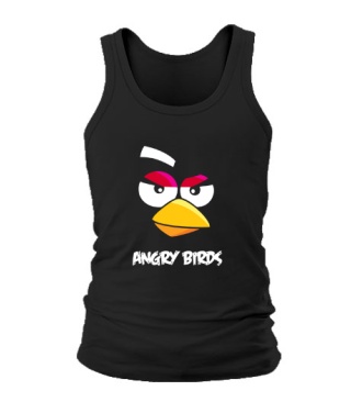 Мужская Майка Angry Birds Вариант 5