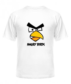 Мужская Футболка Angry Birds Вариант 3