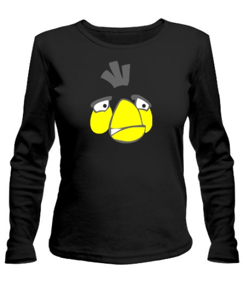 Женский лонгслив Angry Birds Вариант 9