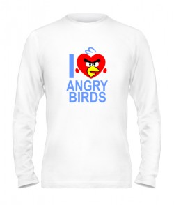 Чоловічий лонгслів Angry Birds Варіант 10