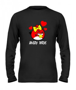 Чоловічий лонгслів Angry Birds Варіант 13