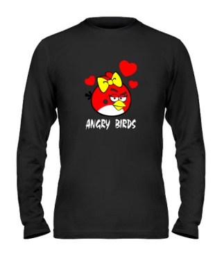 Чоловічий лонгслів Angry Birds Варіант 13