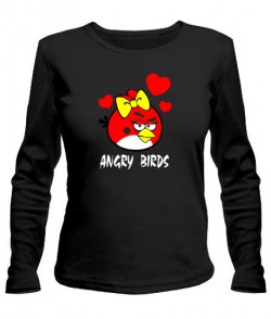 Жіночий лонгслів Angry Birds Варіант 13